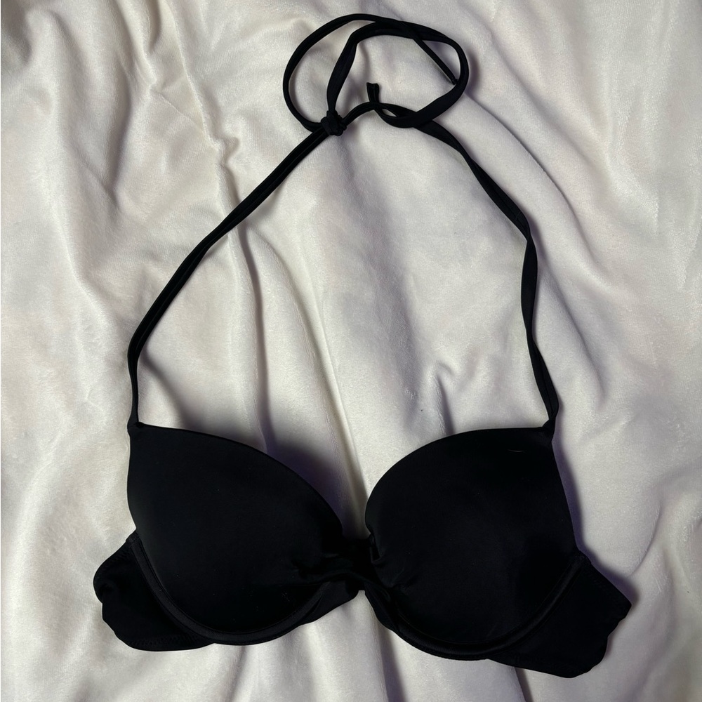 Black bikini top
